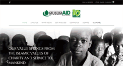 Desktop Screenshot of muslimaid.org.my